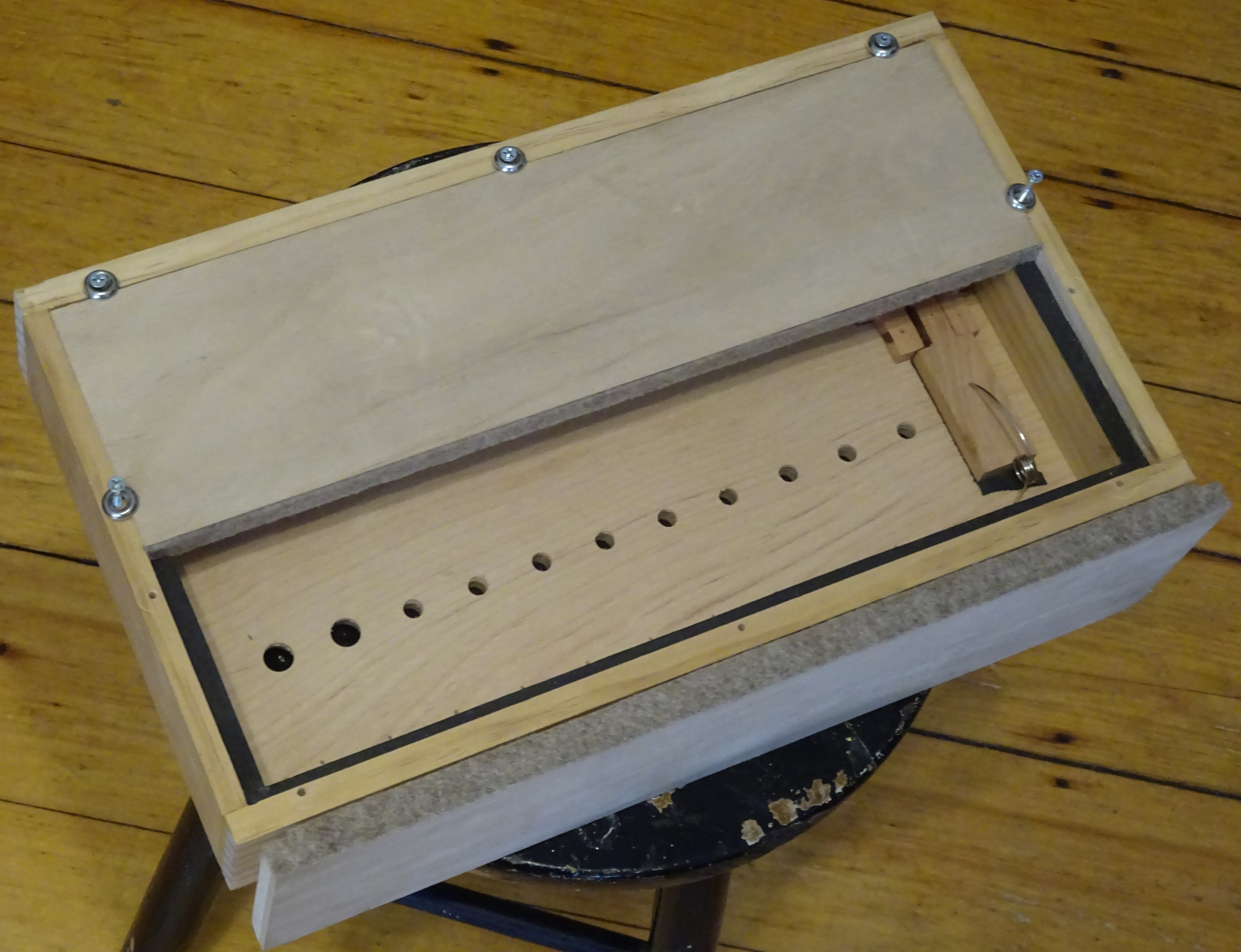chairgan valve chest in progress